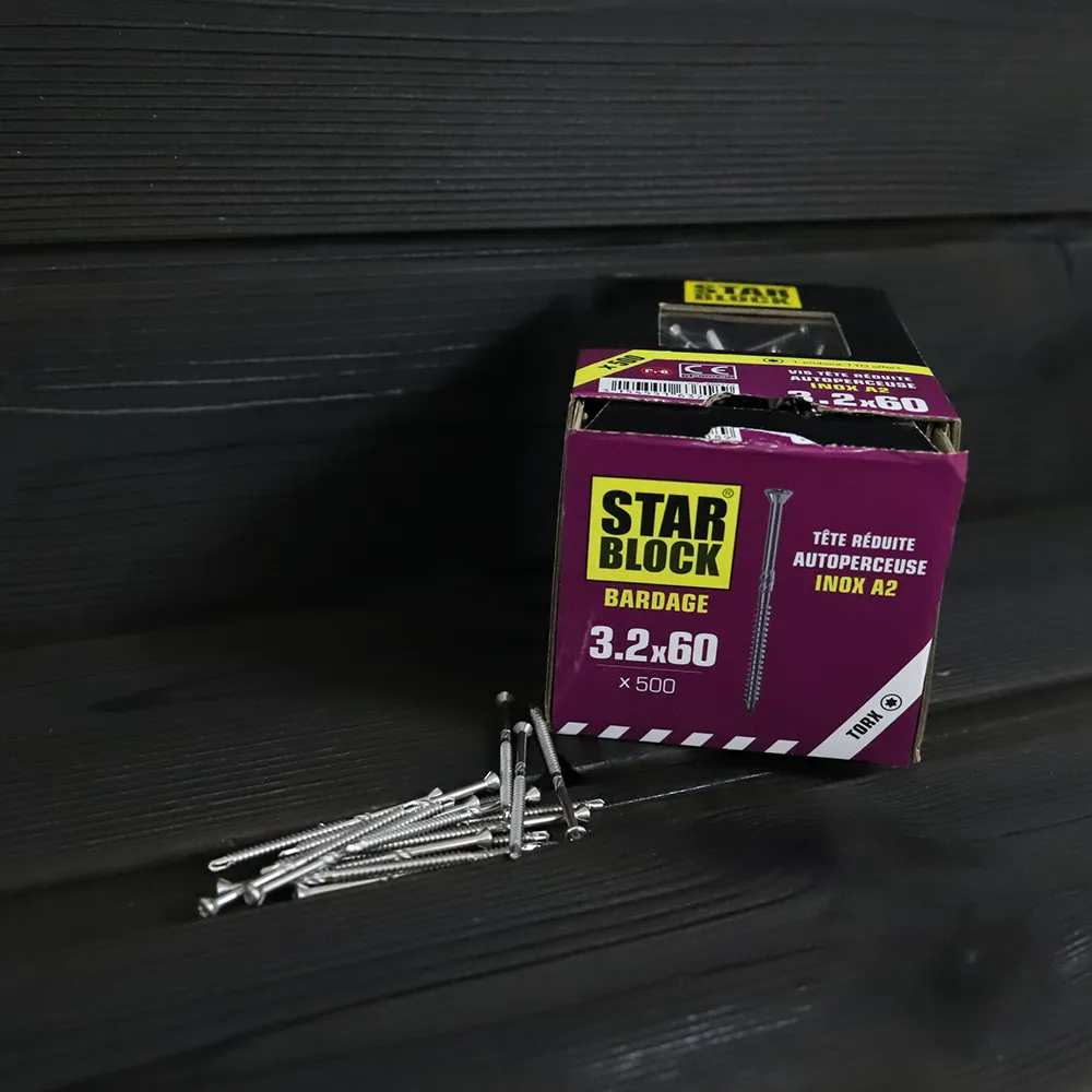 ambiance-vis-bardage-3-2×60-tete-reduite-crantee-tx-inox-a2-starblock-1