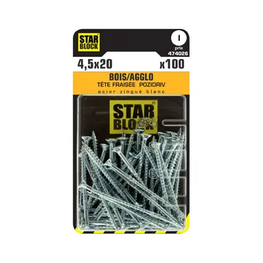 packaging-3154551022497-vis-boisagglo-pz-4-5×20-tete-fraisee-pz-acier-zingue-starblock