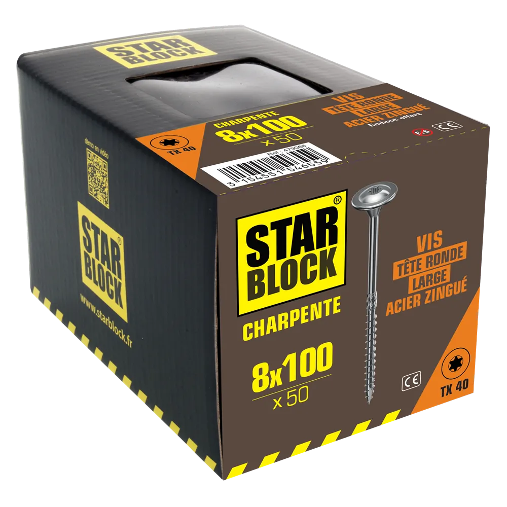 packaging-3154551546559-vis-charpente-trl-8×100-tete-ronde-large-tx-acier-zingue-starblock