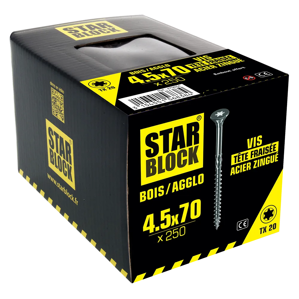 packaging-3154551568384-vis-boisagglo-tx-4-5×70-tete-fraisee-tx-acier-zingue-starblock