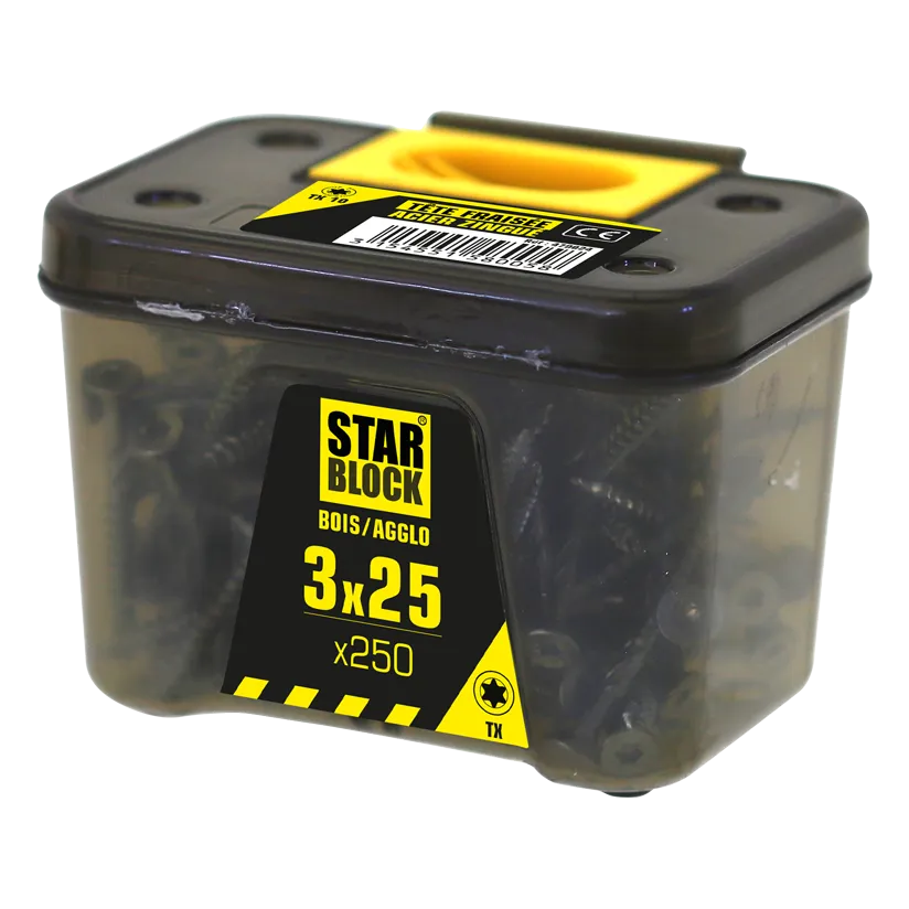 packaging-3154551580058-vis-boisagglo-tx-3×25-tete-fraisee-tx-acier-zingue-starblock